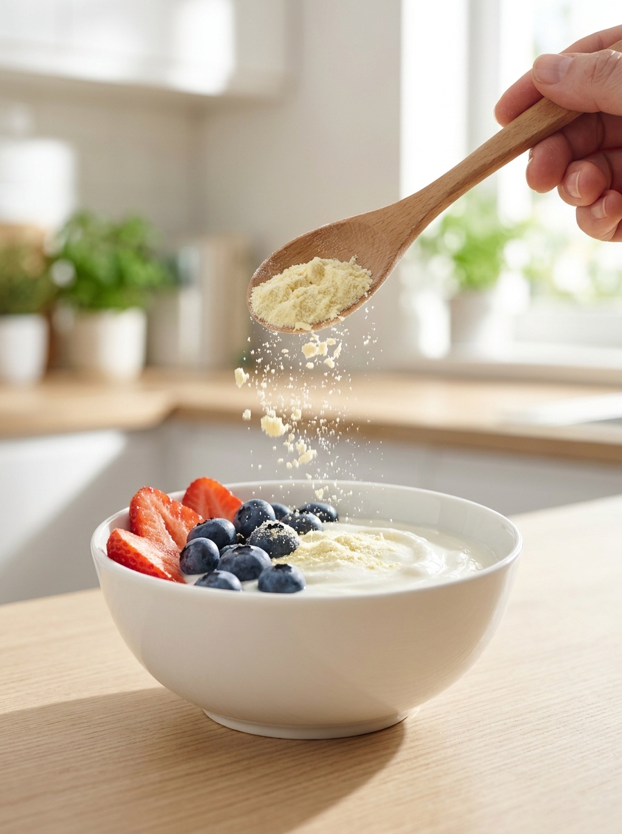 Yogurt Bowl with LiveWell Albumin