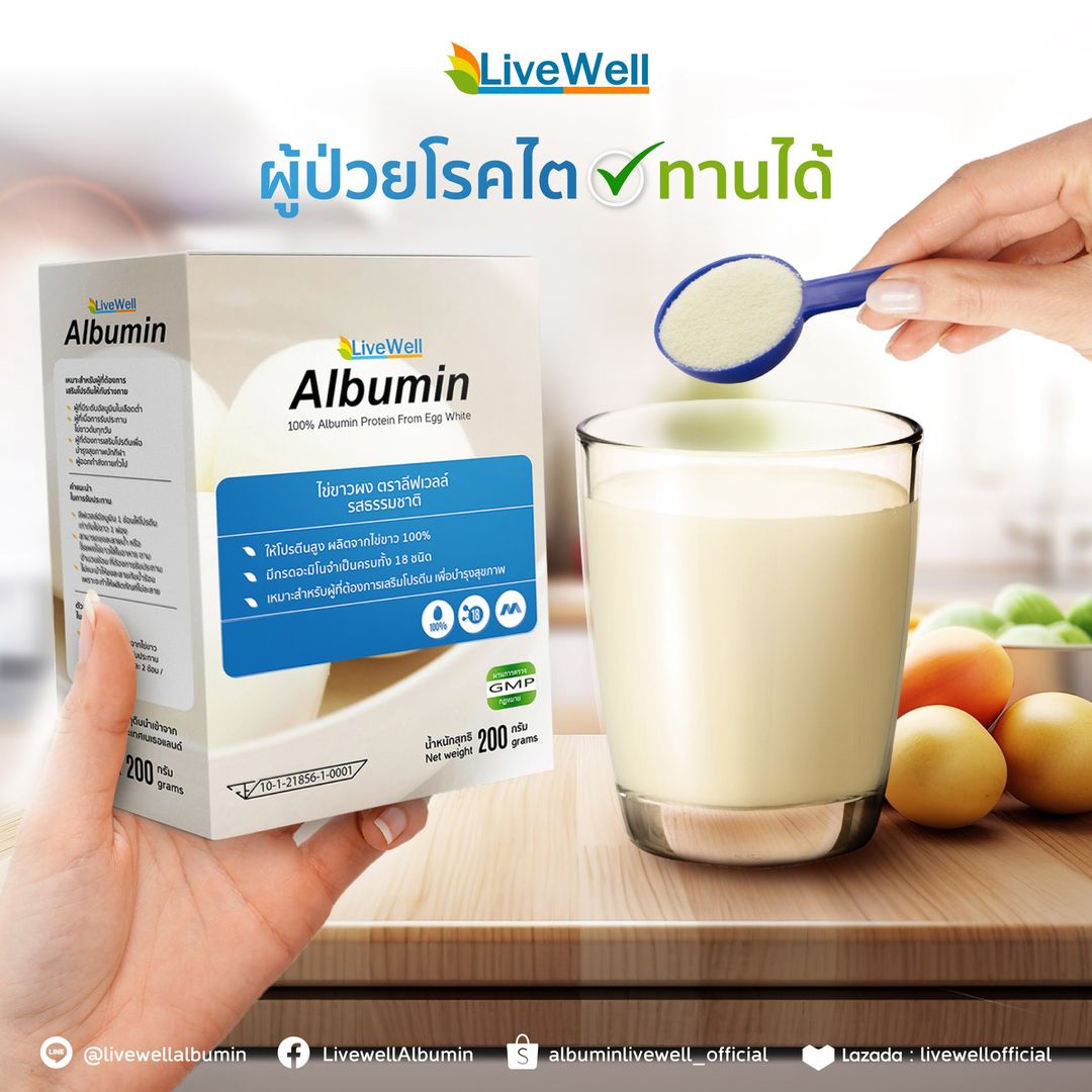 โปรตีนเป็นสารอาหารที่จำเป็นมากในการฟอกไต